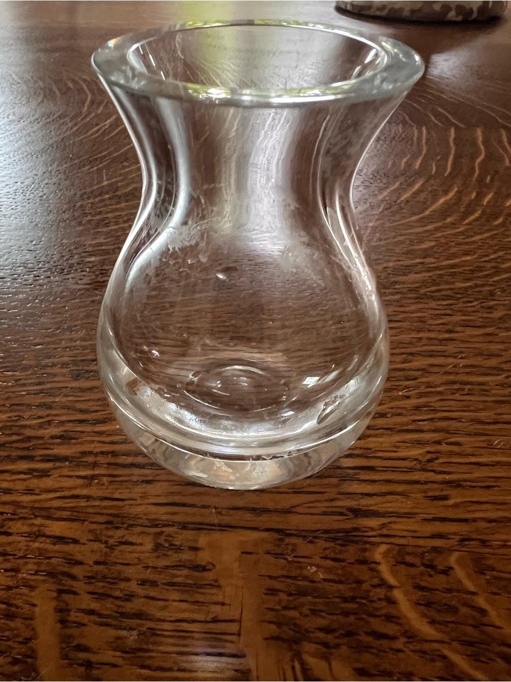 Clear Glass Decorative Bud Vase - Home Accents